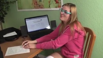 Японская училка очки